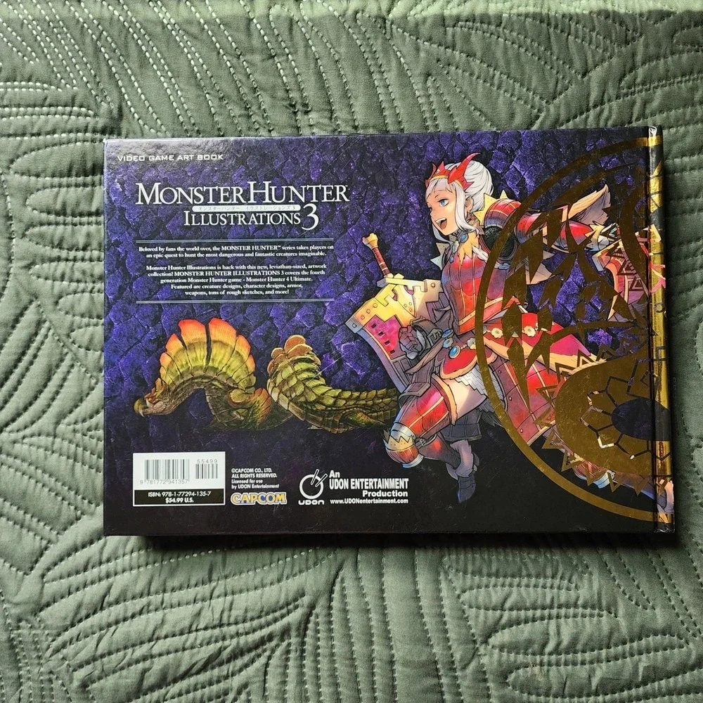 Capcom Monster Hunter Illustrations 3 (Hardcover) (Hardback)‎